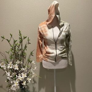 Vintage Havana Distressed Kid Zipper Hoodie size 14